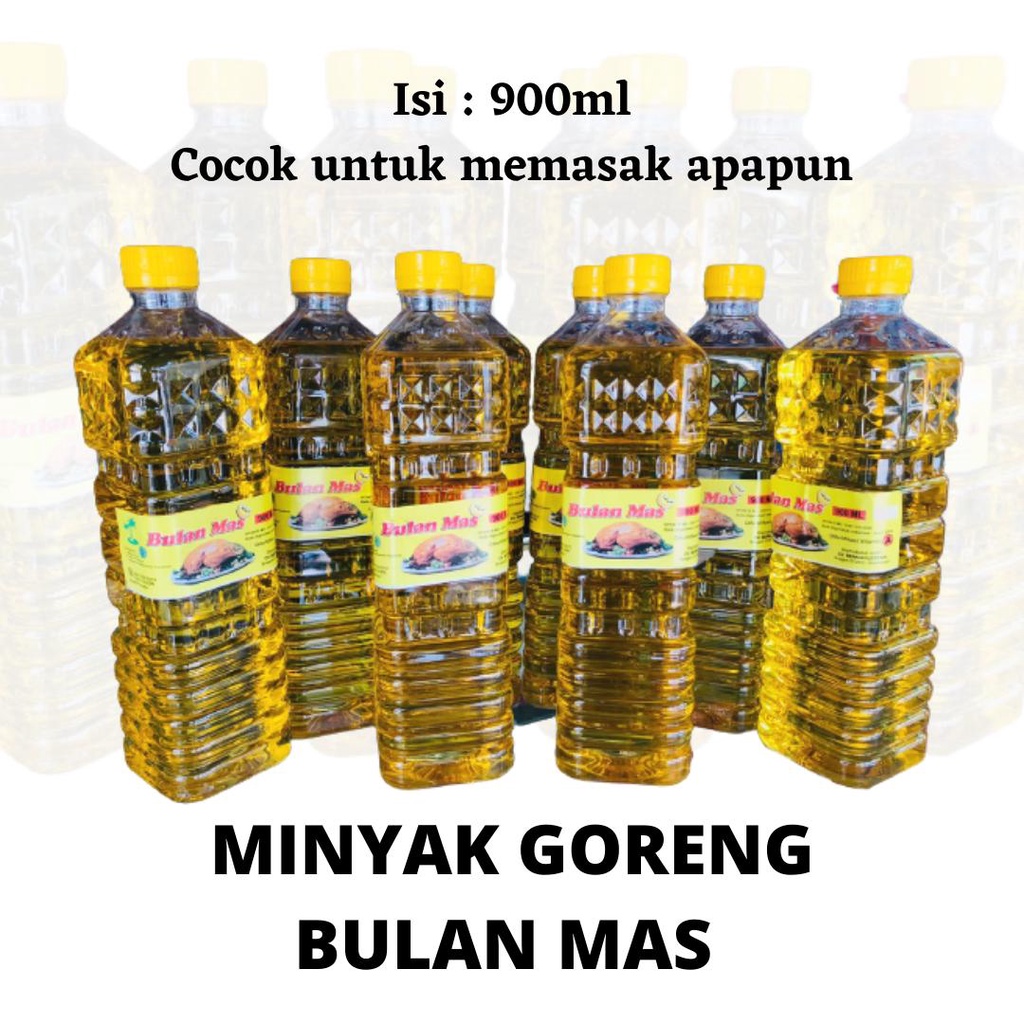 

MINYAK GORENG BULAN MAS 900 ML