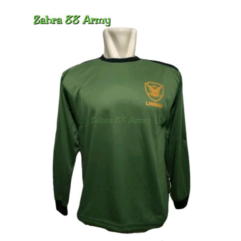 Kaos Oblong Linmas Dexer Tangan Panjang Kaos Panjang Kaos Pria