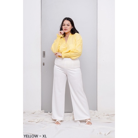 M-XXL Kemeja Oversized Jinju Atasan Wanita