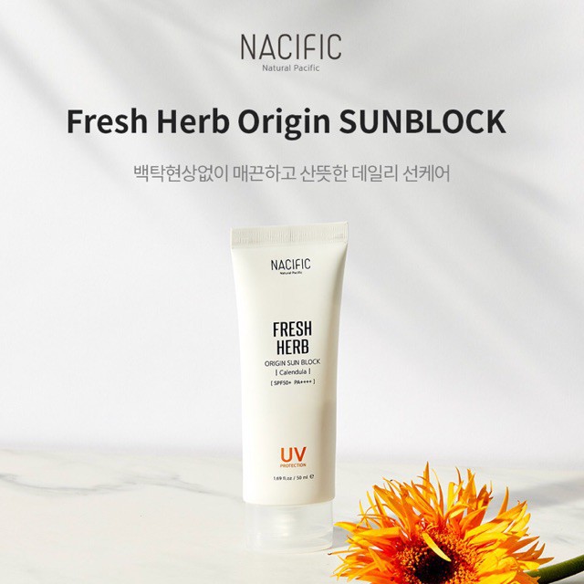 Nacific Fresh Herb Origin SUN BLOCK SPF 50+ PA++