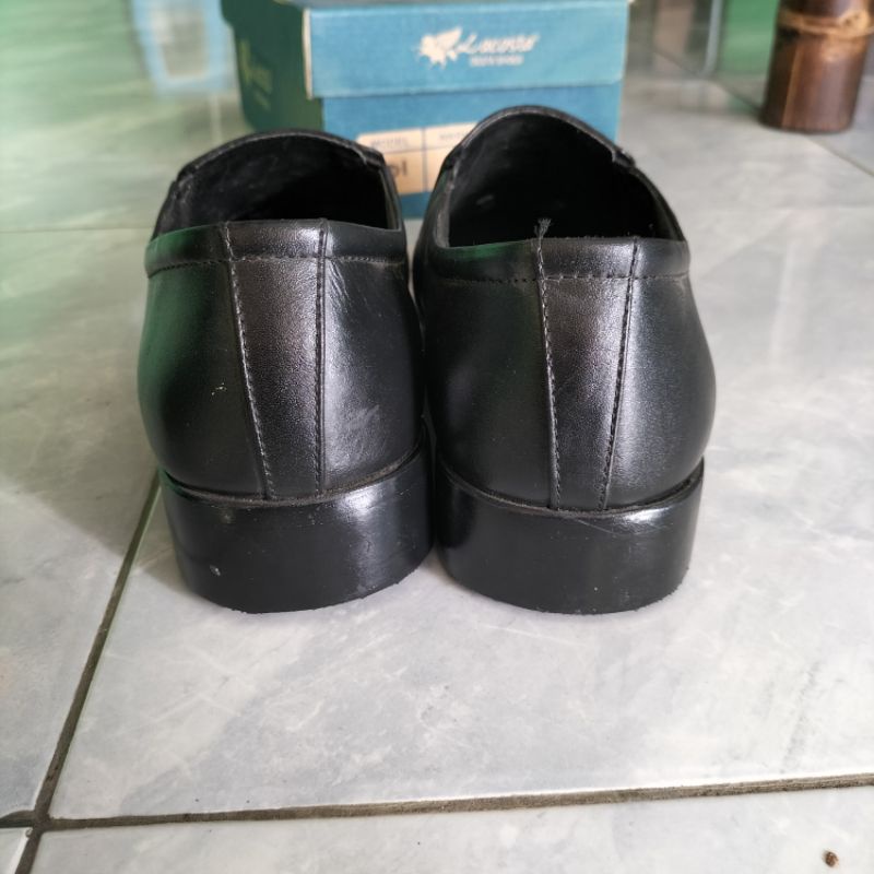 Lacosta Sepatu Pantofel Pria kulit Sapi Asli Pentofel kerja fantofel Terbaru Kualitas Premium harga Murah