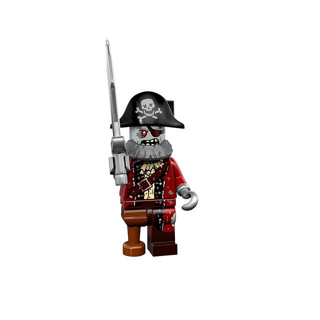 LEGO MINIFIGURE SERIES 14 - ZOMBIE PIRATE