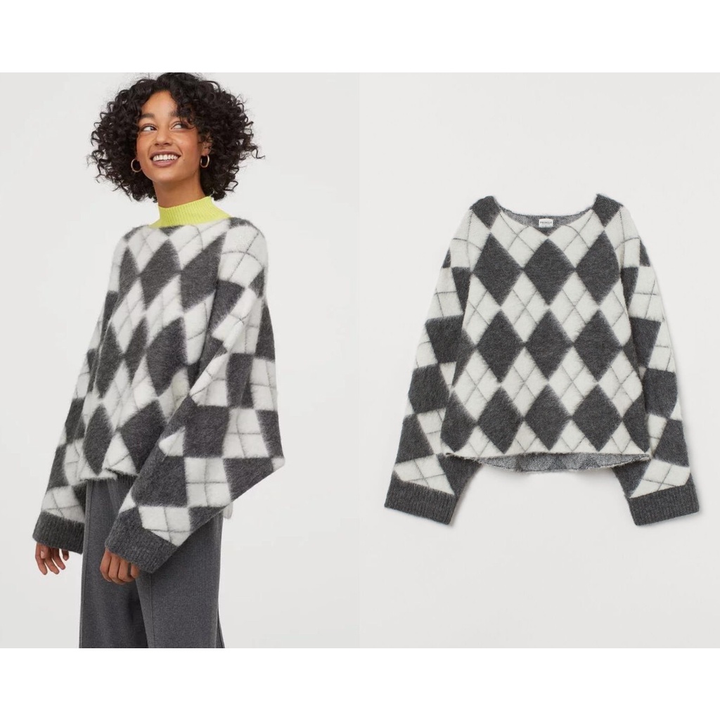 Limited HnM HM x Pringle of Scotland Sweater / Sweater Rajut Wanita