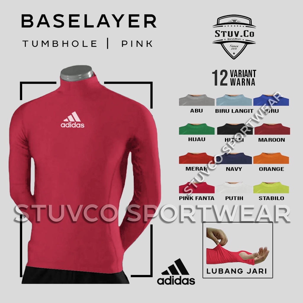 BASELAYER LONGSLEEVE THUMBOLE LENGAN PANJANG JARI DALEMAN DIVING LARI SEPEDA OLAHRAGA PRIA WANITA KEREN