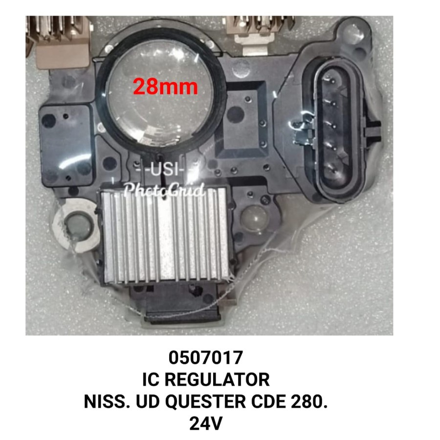 IC Regulator Usi Automotive 0507017 UD Nissan Quster CDE 280 24V KAKI 5