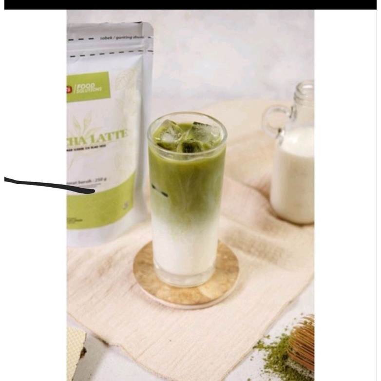 SALE NEW PRODUK PROMO .. MATCHA LATTE 250GR TONG TJI TEH TEMATIK