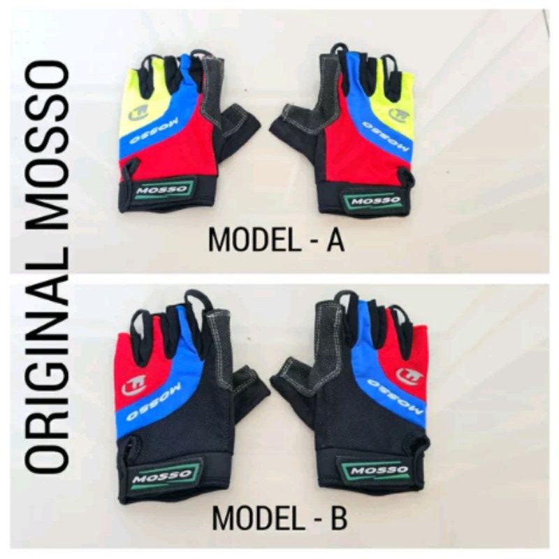 Glove MOSSO sarung tangan gloves taiwan sepeda mtb roadbike road bike