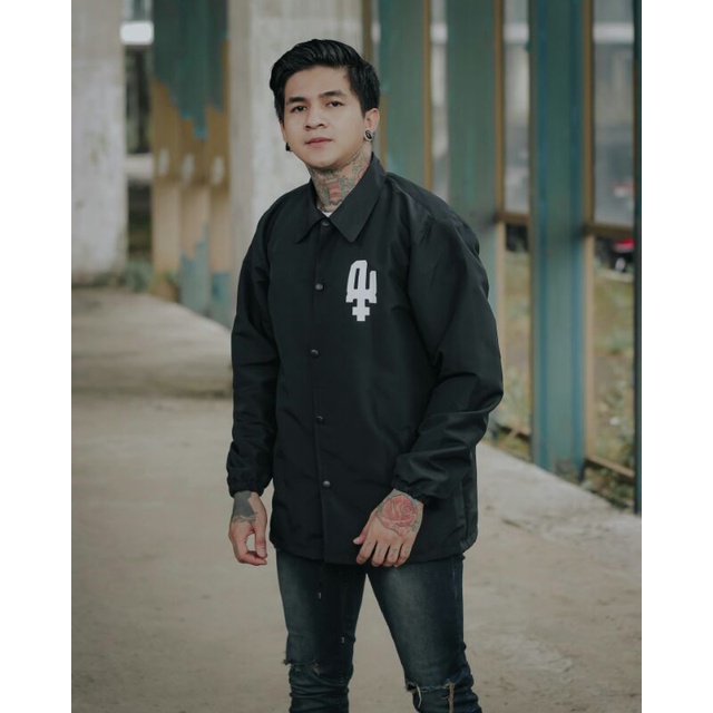 ANUBIS BLOODSUCK Jaket Coach Pria Jaket Parasut Jaket Outdoor Jaket Coach Anubis