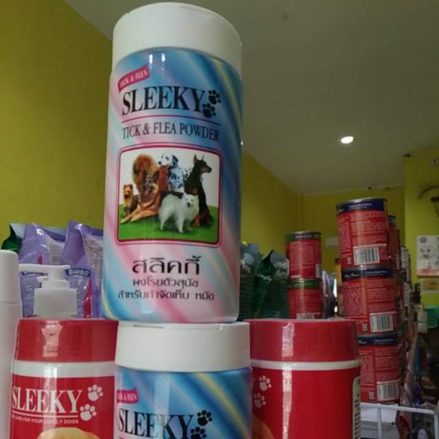 Sleeky flea n tik powder