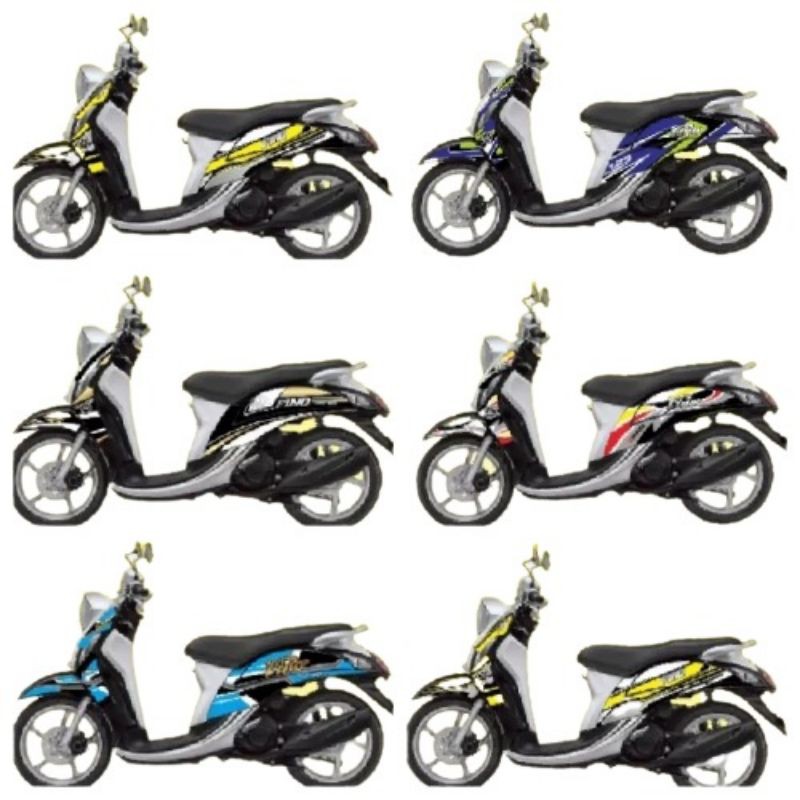 decal yamaha fino fi / variasi fino fi / fino decal