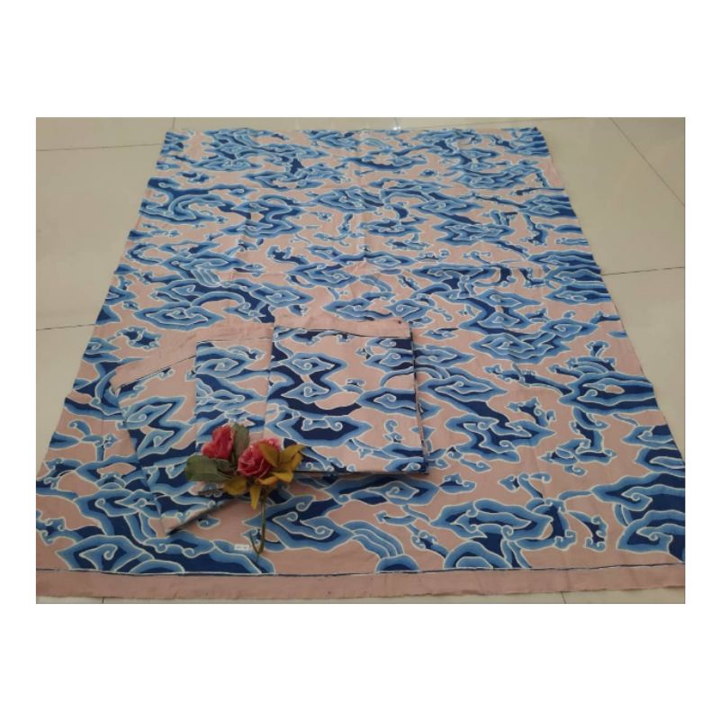 Kain Batik Tulis Mega Mendung Permen