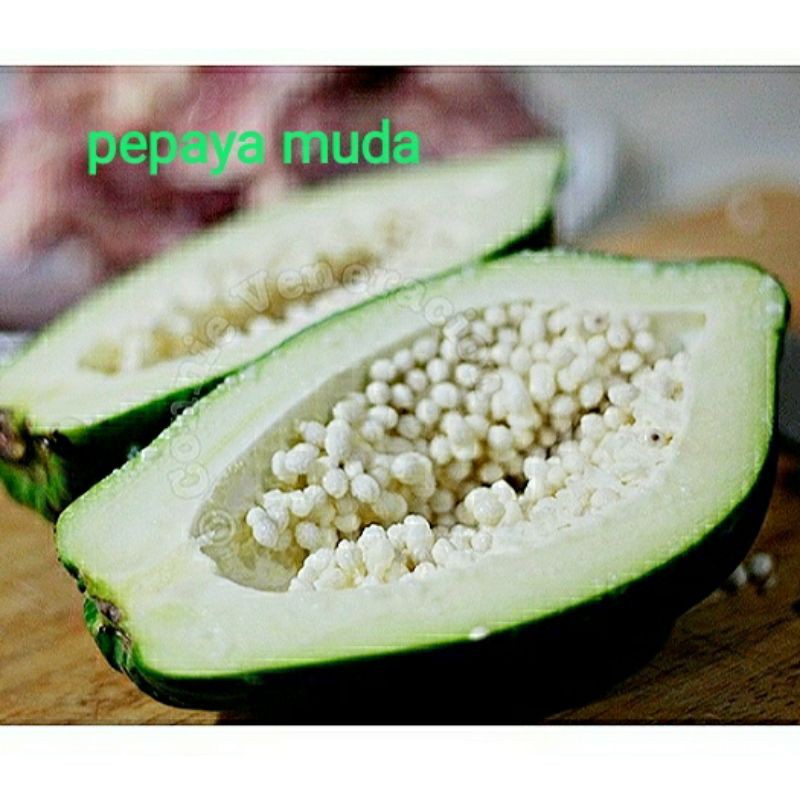 

pepaya muda per buah