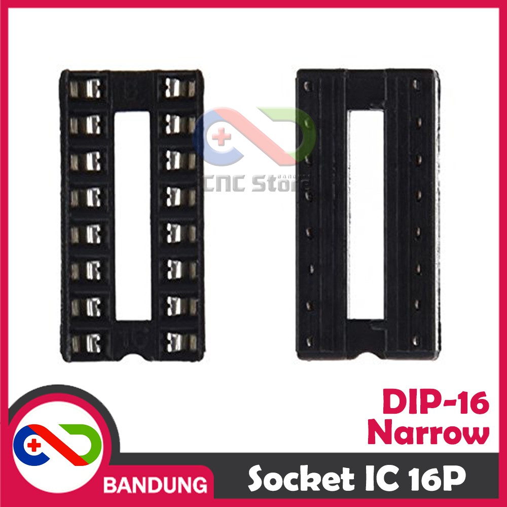 SOCKET SOKET IC DIP-16 DIP16 16P 16 NARROW