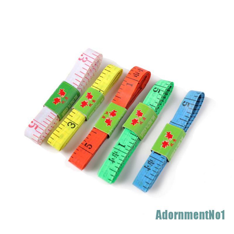 [AdornmentNo1]1.5m Body Measuring Ruler Sewing Tailor Tape Measure Mini Soft Flat Ruler