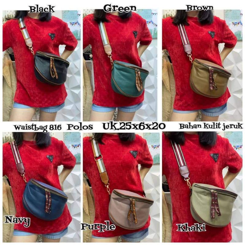 NEW ITEM fashion slingbag selempang import kode 816