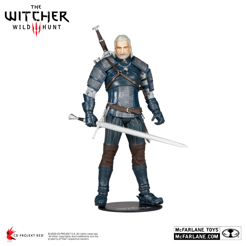 Figure The Witcher 3 Wild Hunt Geralt Of Rivia Viper Armor Teal Dye