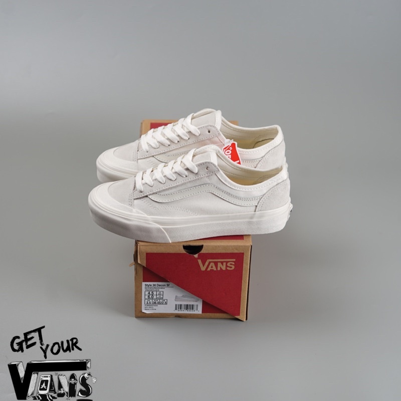 Vans Style 36 Decon SF Marshmallow Original 100% Bnib