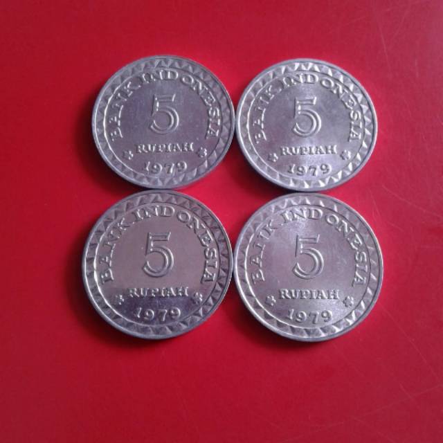 Koin 5 rupiah KB (Keluarga berencana) tahun 1979