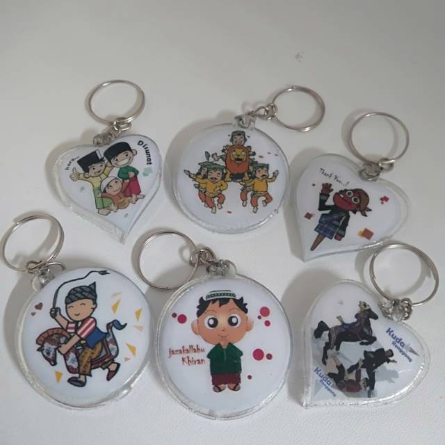 (isi 50pcs) souvenir gantungan kunci sunat anak kemasan plastik