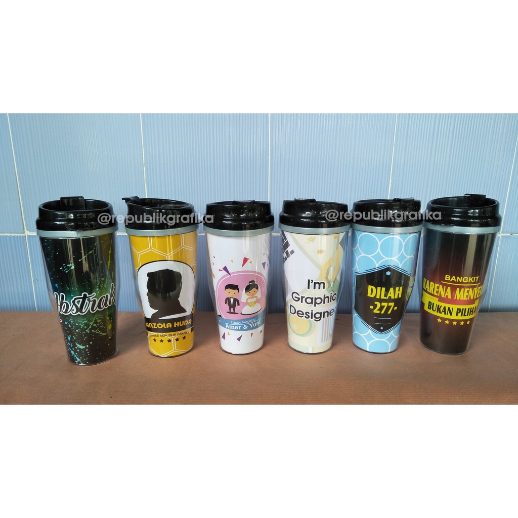 TUMBLER CUSTOM - BOTOL MINUM - KADO, HADIAH UNIK - PRE ORDER