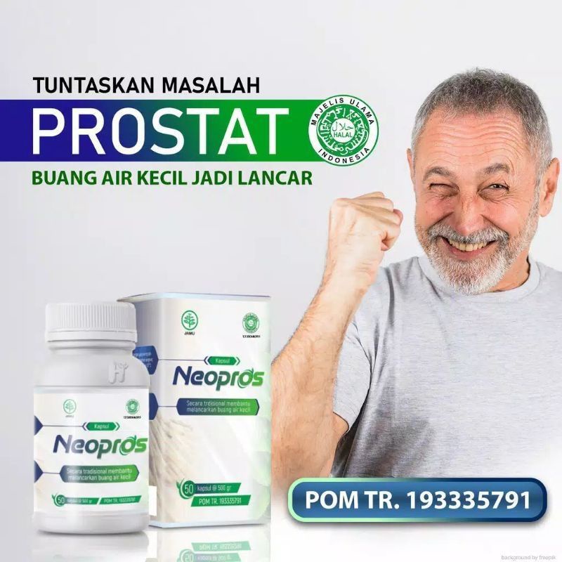 Neopros Tuntaskan Masalah Kanker Prostat & Neopros Obat Melancarkan Buang Air Kecil