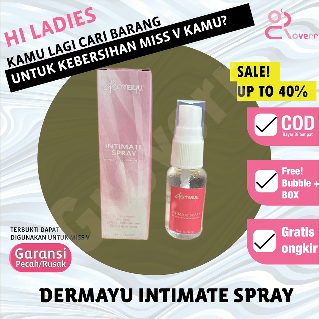 Obat Pengencang Pembersih Perapat Miss v Vagina Area Kewanitaan Dermayu Intimate Spray Keputihan DE3