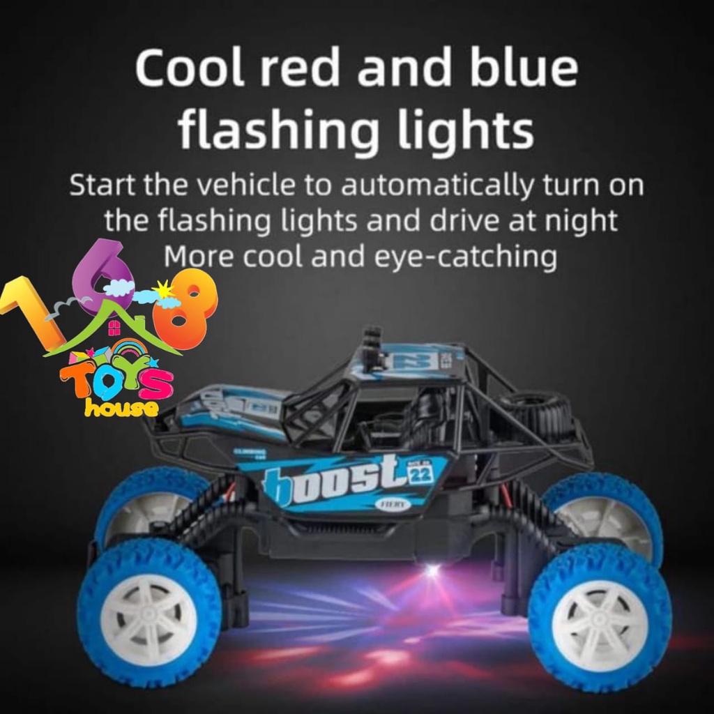 MAINAN ANAK MOBIL REMOTE CONTROL MONSTER CHARGE CROSS COUNTRY MOBIL JEEP