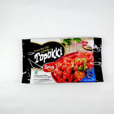 

MamaSuka Topokki Hot Spicy 134 gr - Ready To Cook