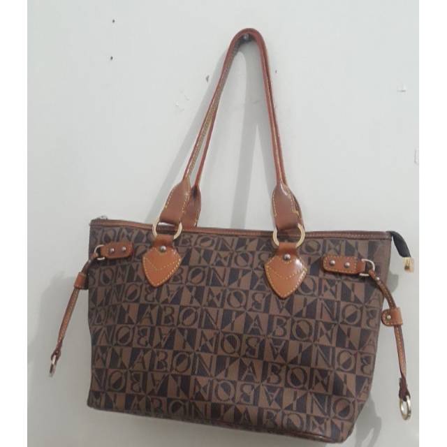 Preloved Bonia tote original / bonia second / tas preloved /tas branded origina