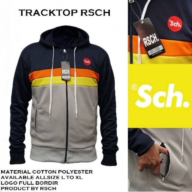 (COD) Jaket RSCH Premium Original trektop cowok best seller