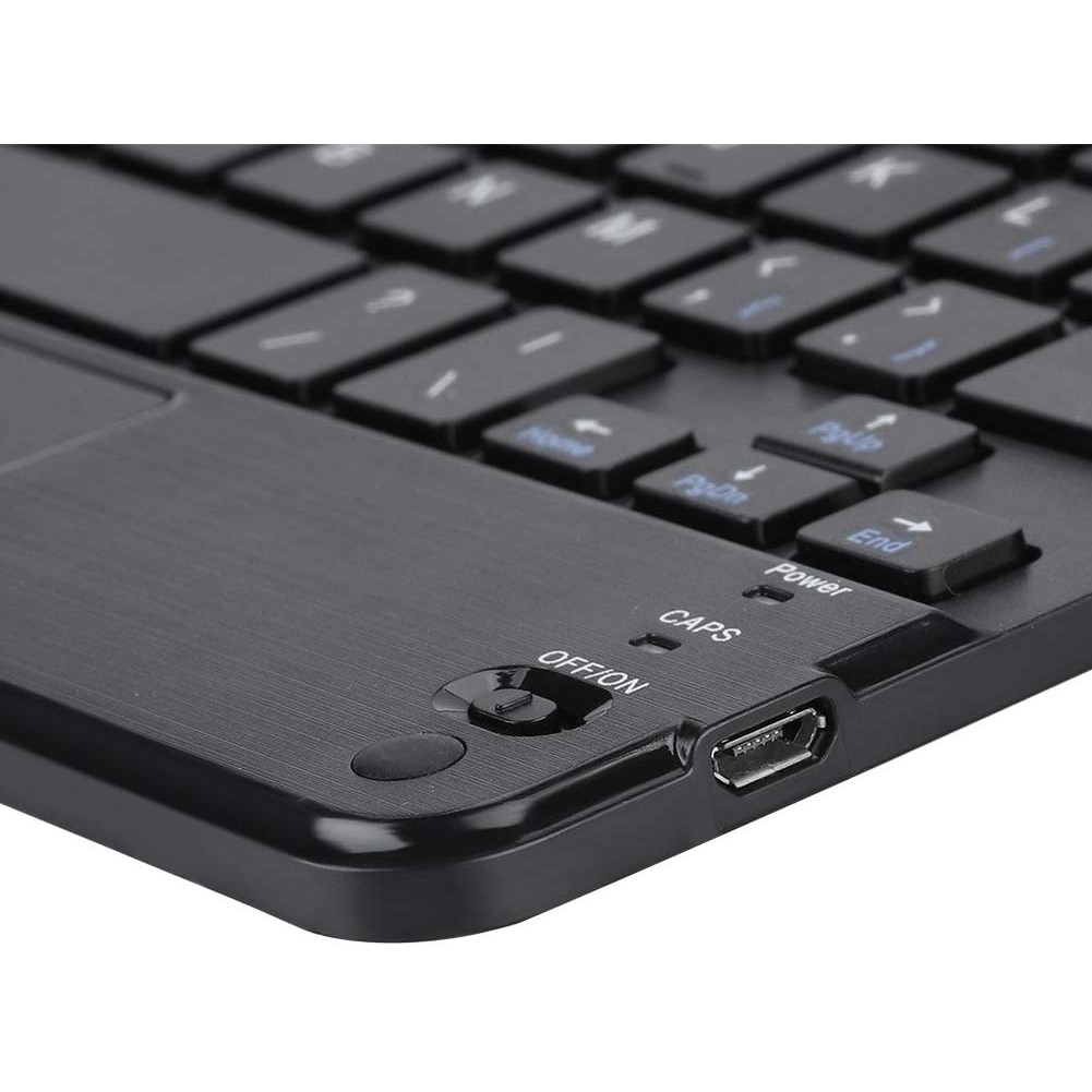 Keyboard wireless Bluetooth 8 inch lengkap dengan mouse touchpad size