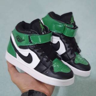 OBRAL SEPATU  ANAK  NIKE AIR  JORDAN  1 BASKET BALL KIDS PINE 