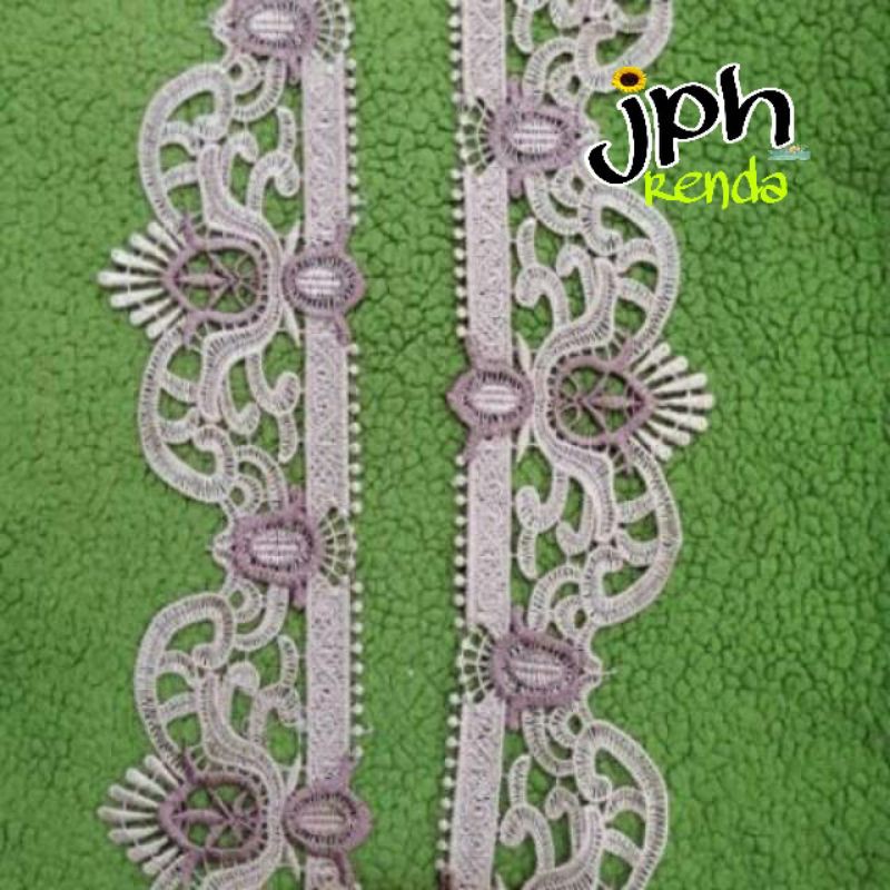 Renda giper, renda gyper lebar 8cm isi pergulung 20yard