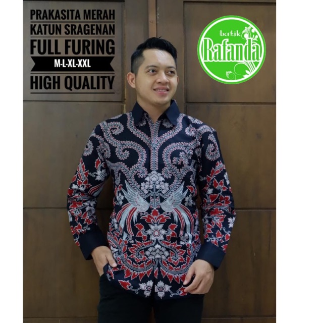 Batik PRAKASITA Katun Full Furing Katun Halus Size M-XXL Termurah