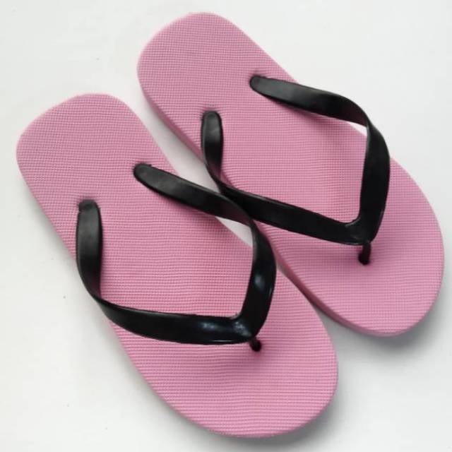 Sandal Jepit Polos Spon | Sendal Casual Pria