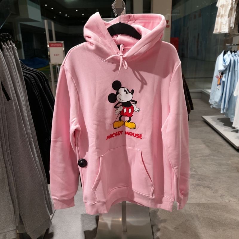 Hoodie Mickey Pink H*M