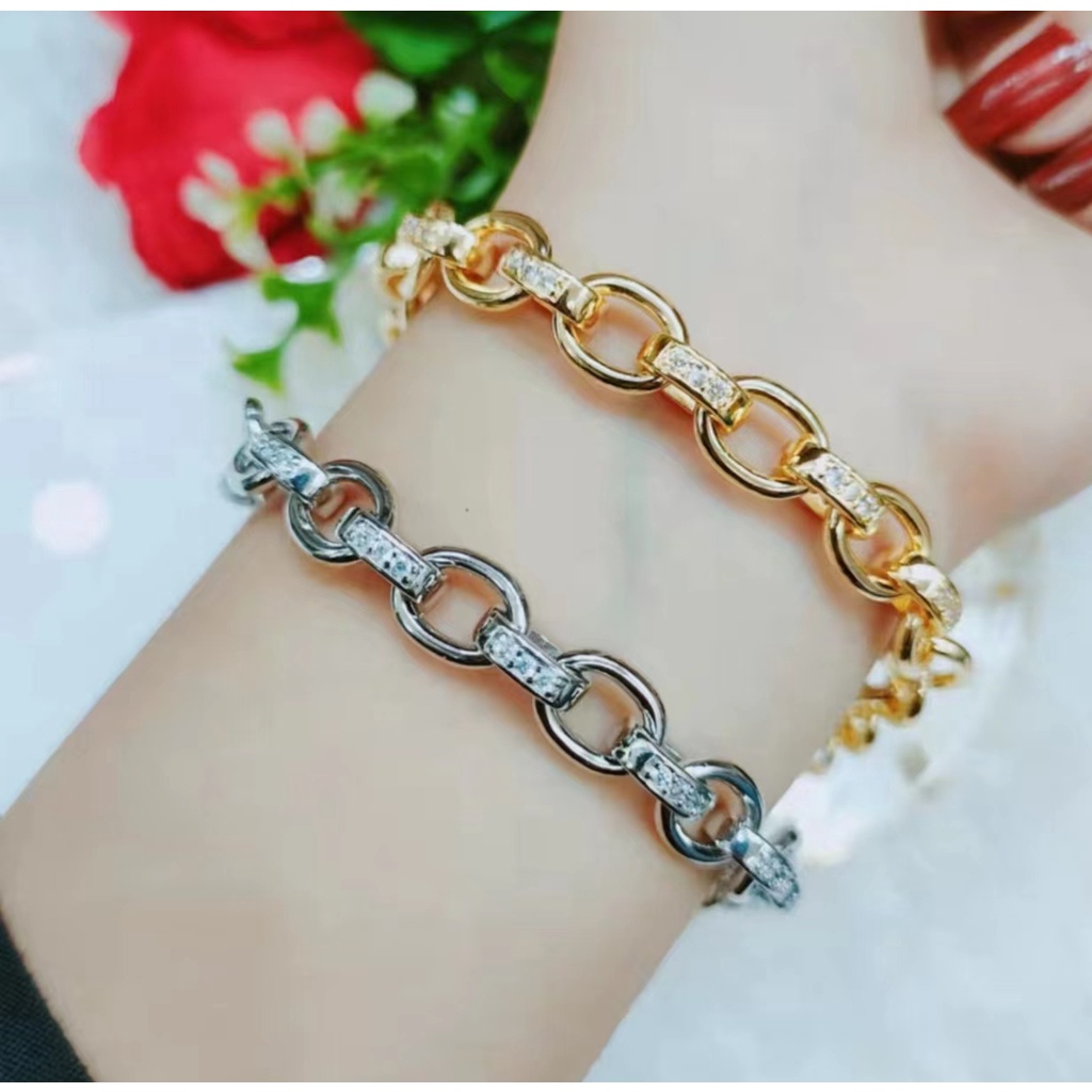 Gelang Xuping Rantai Permata Perhiasan Fashion 203,204