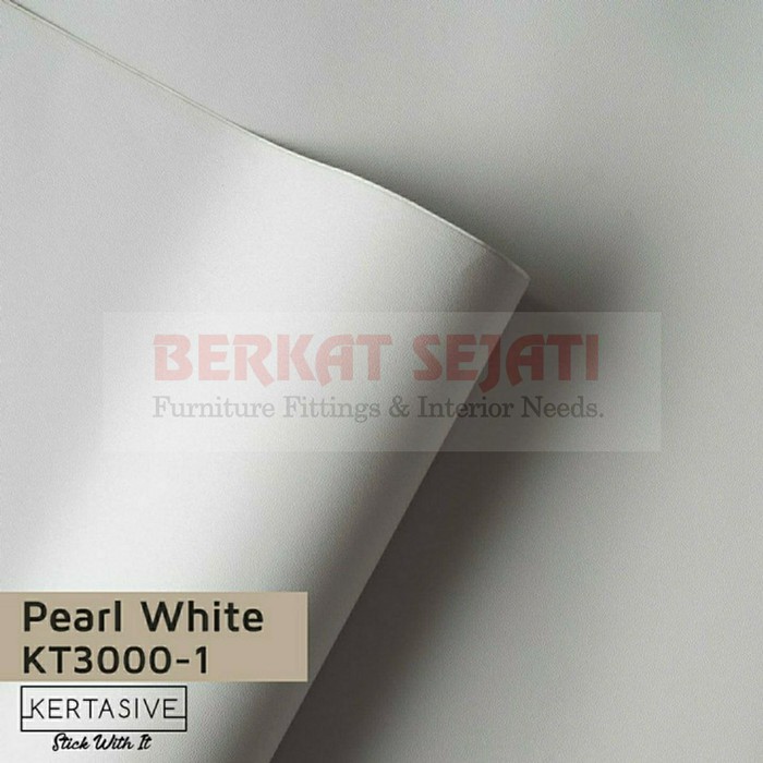 sticker lem stiker pvc decosheet decosit pelapis furniture mebel solid   putih dopp