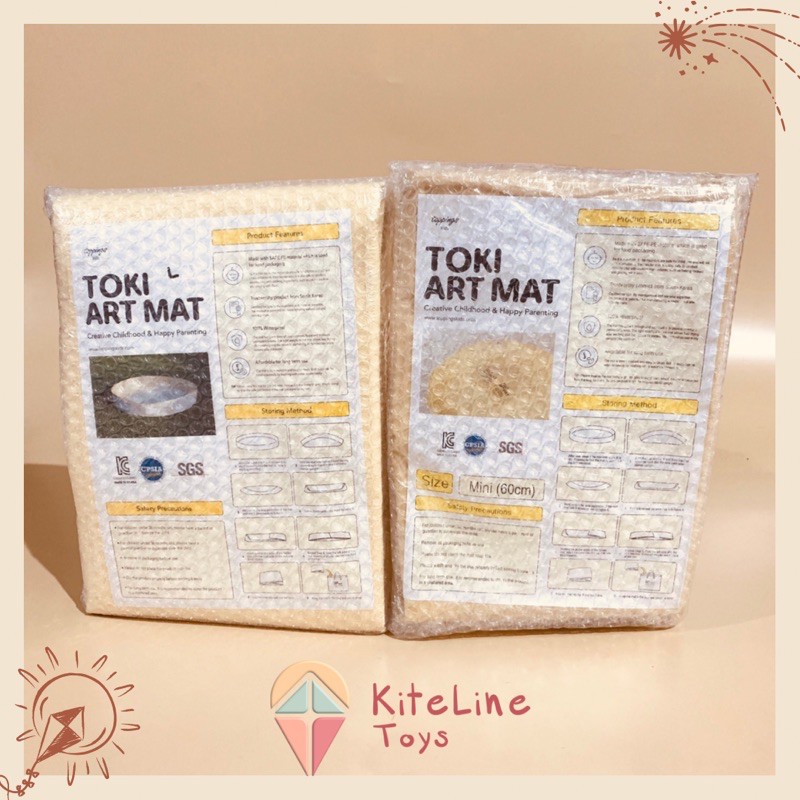 Jual Toki Art Mat Size L + Mini Alas Bermain Anak / Sensory Play