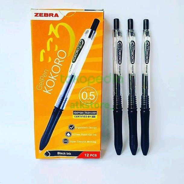 

&<&<&<&] BOLPEN GEL KOKORO ZEBRA