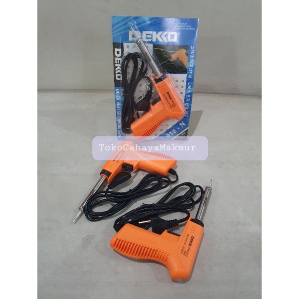 Solder Pistol / Solder Tembak Dekko 25w - 80w / Soldering Iron