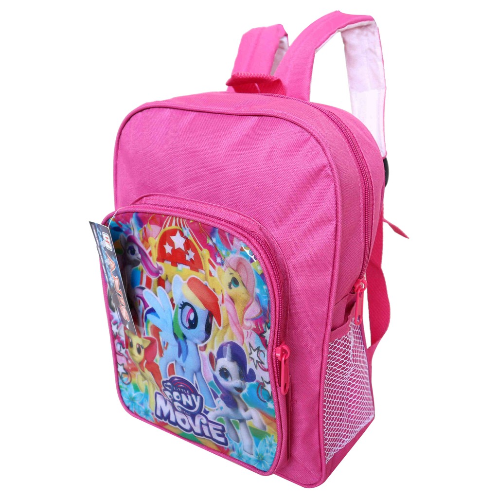 Tas Ransel Anak Sekolah Cewek Perempuan Gambar Little Pony Mini Playgroup PAUD KB TK Cewe Bagus Lucu