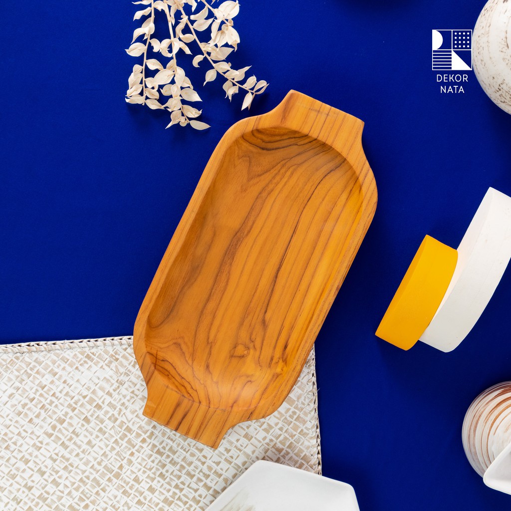 

Dekornata Fabio Plate / Nampan Kayu / Tatakan Kayu