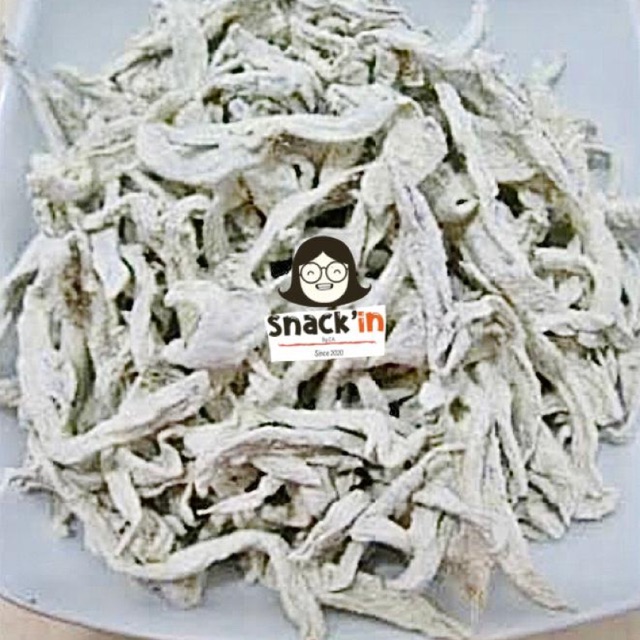Kiamboy asin iris / Hamoy iris putih, snackin20