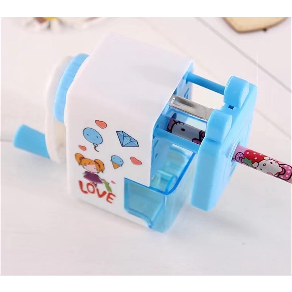 LS 904 - Rautan Serutan Sharpener Meja Karakter Kartun Lucu Fancy Perlengkapan Alat Tulis Sekolah Anak