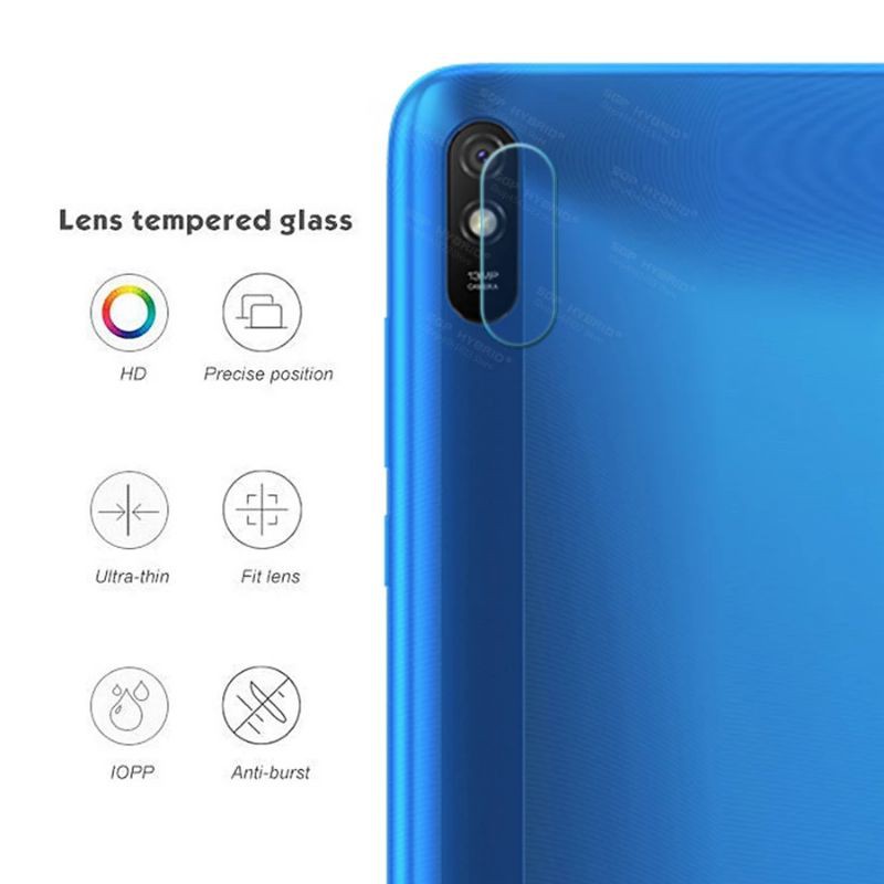 2in1- TG Anti Gores Anti Blue Light Redmi 9A -Tempered Glass Anti Radiasi Xiaomi Redmi 9A full Layar