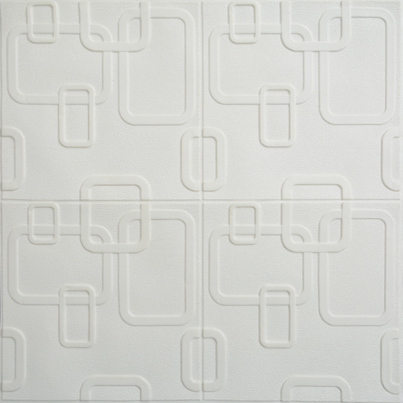 (COD) Termurah Wallpaper Foam Ruang Tamu Kamar Tidur Karakter Motif Keren WallSticker 3D Emboss Premium High Quality