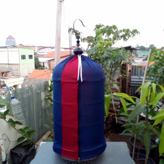 KERODONG BURUNG/SARUNG SANGKAR COD, biru nepi/maroon