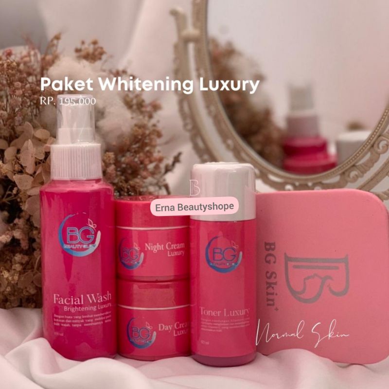 Jual Paket Whitening Luxury Beauty Glow ( Bg Skin ) Shopee Indonesia