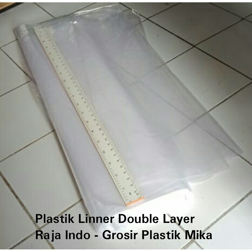 Jual Plastik Roll Bening Meteran Uk 100 Cm Tebal 006 Plastik Pe Liner